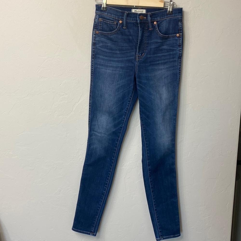 Madewell 10” high rise skinny jeans size 27T